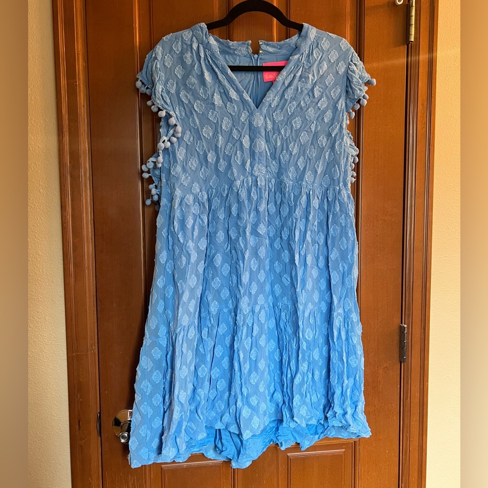 Lilly Pulitzer powder blue dress